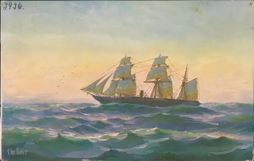 Ansichtskarte  Schiffe Dampfer Steamer "Borussia" der H.A.L., 1856. 1912