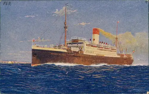 Schiffe Dampfer Steamer Hamburg-Südamerikanische DGG
 Cap Norte." 1913