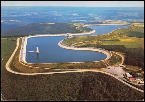 Vianden Veianen Veinen Panorama-Ansicht Bassins supérieurs Nikolausberg. 1972