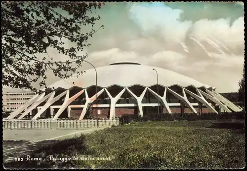 Cartoline Rom Roma Rome Palazzetta dello sport 1960