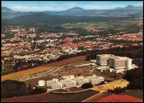 Ansichtskarte Göppingen Luftbild mit Klinik am Eichert 1980