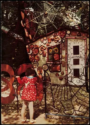 Ludwigsburg Gartenschau Blühendes Barock Das Hexenhaus im Märchengarten 1975