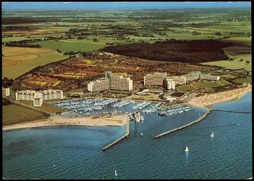 Damp-Amt Schlei-Ostsee Luftbild Luftaufnahme Ostseebad Damp 1980