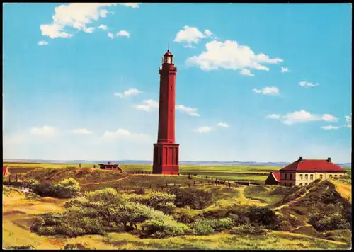 Ansichtskarte Norderney Leuchtturm (Lighthouse) 1960