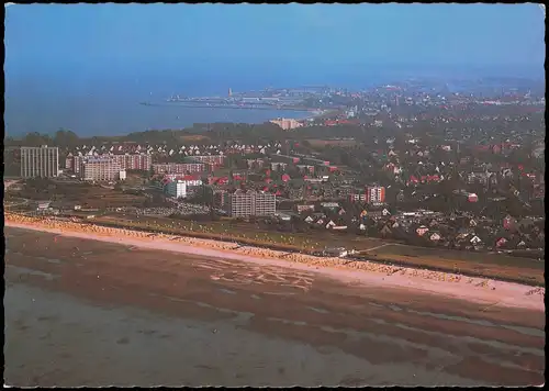 Ansichtskarte Döse-Cuxhaven Luftbild 1990
