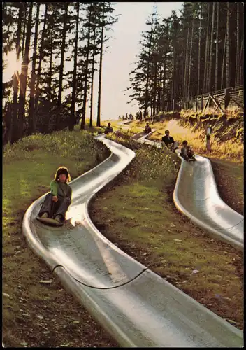 Olsberg Rutschbahnen FORT FUN das Freizeit-Zentrum im Sauerland 1980