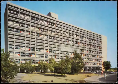 Ansichtskarte Berlin Corbusier-Haus am Heilsberger Dreieck 1961