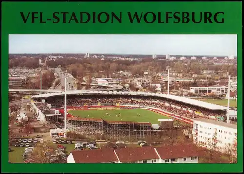 Ansichtskarte Wolfsburg VFL-STADION WOLFSBURG Football Stadium 2001/2002