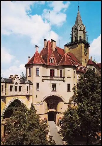 Sigmaringen Schloß des Fürsten von Hohenzollern Hauptportal 1990