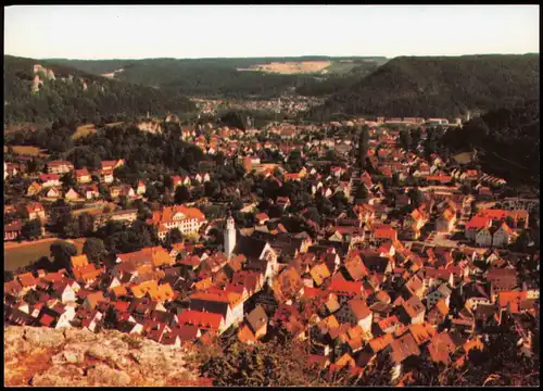 Ansichtskarte Blaubeuren Panorama-Ansicht Gesamtansicht 1980