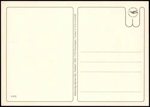 Ansichtskarte Pfullendorf Mehrbildkarte mit 4 Ortsansichten 1980