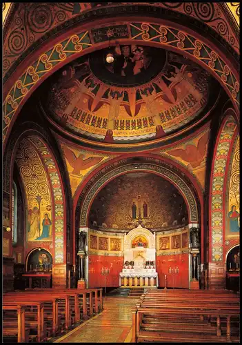 Beuron Benediktiner-Erzabtei Gnadenkapelle in der Abteikirche 1990