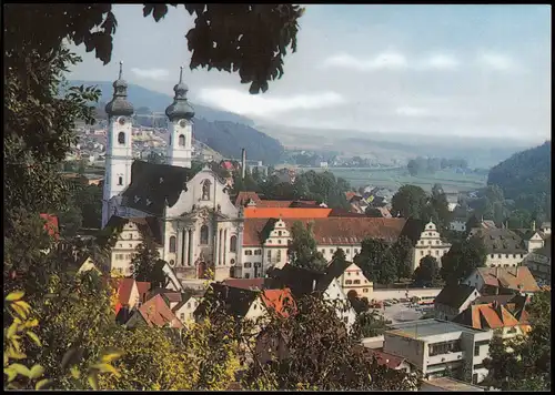 Ansichtskarte Zwiefalten Panorama-Ansicht 1998