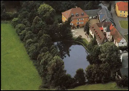 Ansichtskarte Fuchsmühl Schloss (Castle) Luftaufnahme 1980