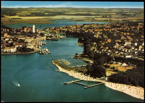 Neustadt (Holstein) Luftbild Neustadt Ostsee vom Flugzeug aus Luftaufnahme 1970