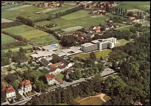 Bad Waldliesborn Luftbild Luftaufnahme Kurzentrum und Sanatorium 1975