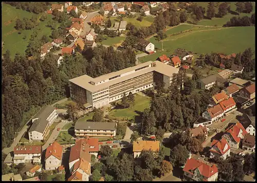 Schömberg (Schwarzwald) Luftbild Schwarzwald Kurklinik der BfA 1980