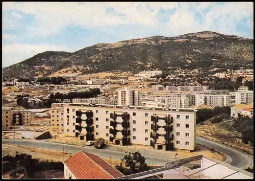 Postcard Tizi Ouzou Panorama-Ortsansicht Tizi Ouzou 1970