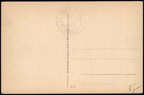 Ansichtskarte Stubbenkammer-Sassnitz Herthasee Rügen 1922