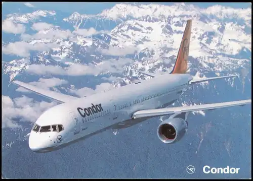 Ansichtskarte  Flugzeug Airplane Avion Condor B 757-200 2000