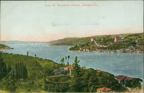 Istanbul Konstantinopel | Constantinople Vue de Roumeli-Hissar (Bosphore) 1912