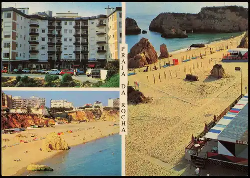 Postcard Portimão PRAIA DA ROCHA BEACH ROCK 3 Bild 1965