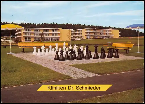 Ansichtskarte Allensbach Kliniken Dr. Schmieder, Riesenschach 1977