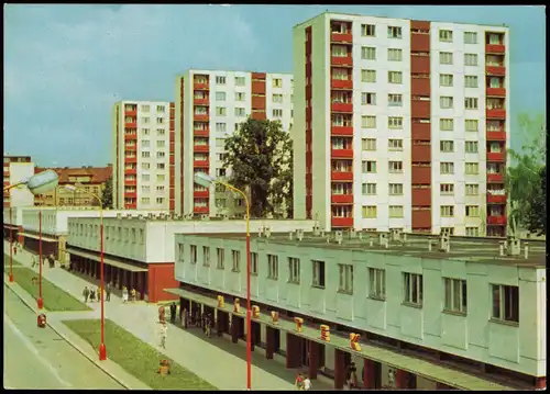 Postcard Jungbunzlau Mladá Boleslav Neubaugebiet 1967