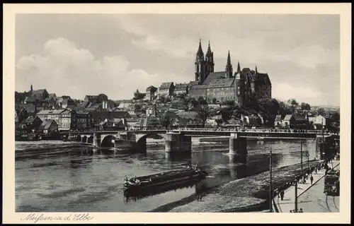 Ansichtskarte Meißen Schloss Albrechtsburg 1924