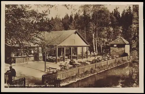 Ansichtskarte Dorfhain-Tharandt Seerenteichbaude 1928