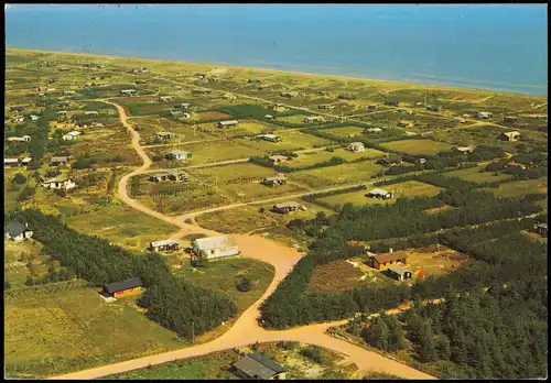 Postcard .Dänemark - DANMARK St. Nørklit, Lyngså, Luftaufnahme 1976