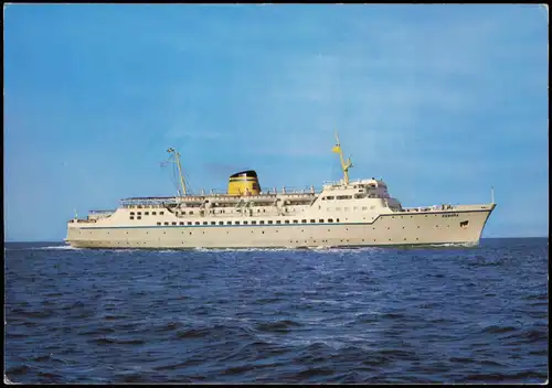 Ansichtskarte  Schiff Fährschiff ITALY-GREECE CAR FERRY m.s. "EGNATIA" 1970
