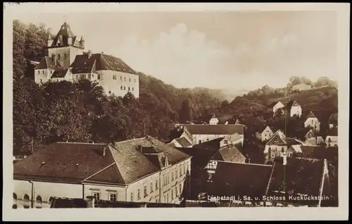 Ansichtskarte Liebstadt Stadtpartie 1926