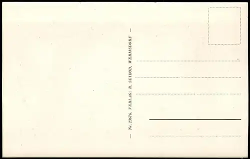 Ansichtskarte Wermsdorf Horstsee vom Ufer aus 1928