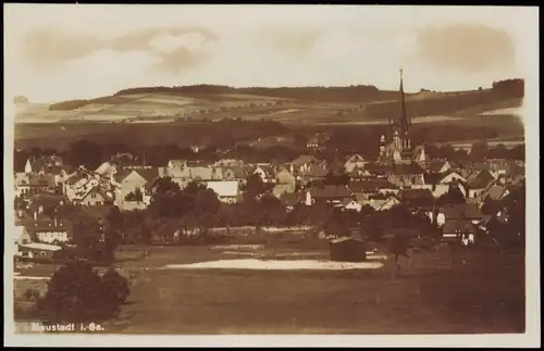 Ansichtskarte Neustadt (Sachsen) Panorama Ansicht 1928