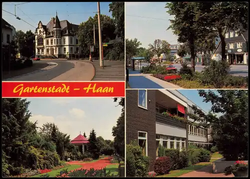 Ansichtskarte Haan 4 Bild Stadtansichten 1972