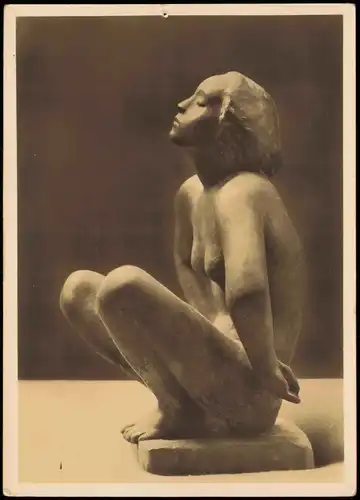 Ansichtskarte  Statuen / Plastiken GEORG KOLBE: KNIEENDE 1936