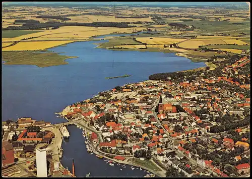 Ansichtskarte Neustadt (Holstein) Luftbild Luftaufnahme 1975