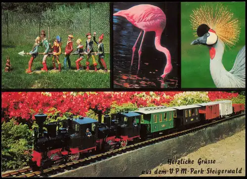 Ansichtskarte Geiselwind Märchenpark Steigerwald (Mehrbildkarte) 1980