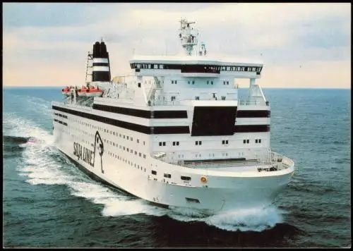 Schiffe/Schifffahrt - Fähren: Fähre Schiff der Silja Line 1980