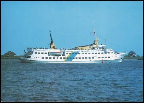 Ansichtskarte  Fahrgastschiffe Personenschiffahrt MS ,,Mommark" 2002