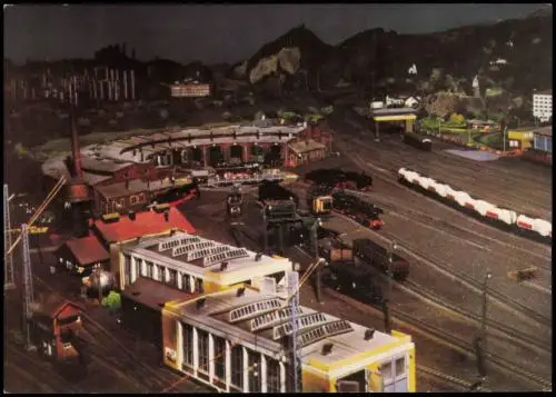 Ansichtskarte Weitnau Modelleisenbahn Miniland Ansicht Modell-Bahn 1980