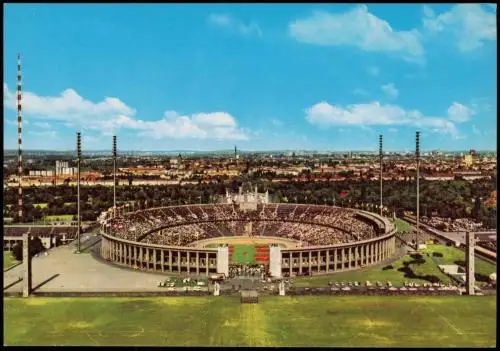 Ansichtskarte Berlin Panorama Stadion Olympiastadion Reichssportfeld 1970
