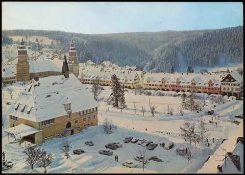 Ansichtskarte Freudenstadt Panorama-Ansicht zur Winterzeit 1980