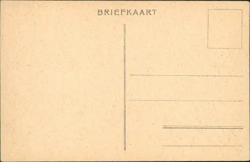 Postkaart Domburg-Veere Mädchen und Jungen am Strand 1928