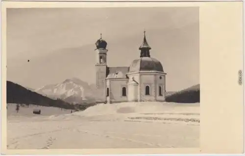 Foto Seefeld Seekirchl im Schnee 1930 Privatfoto