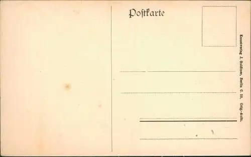 Ansichtskarte Rheinsberg Am Cavalierhaus 1917