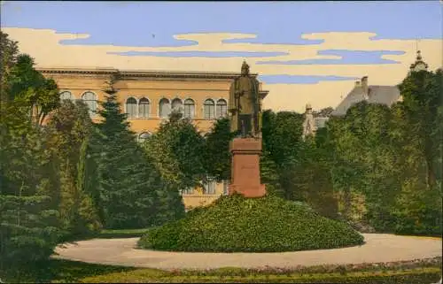 Ansichtskarte Venwegen-Stolberg Kaiserpfalz - Denkmal 1910