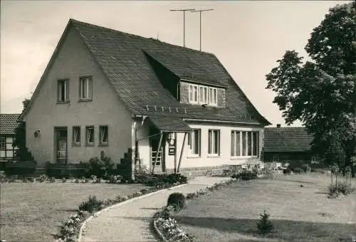 Ansichtskarte Eßbach Konsum Landgaststätte 1969