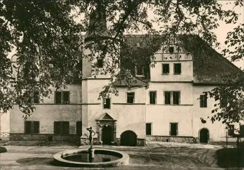 Dornburg-Dornburg-Camburg Renaissanceschloß Schloss Gebäude zur DDR-Zeit 1966